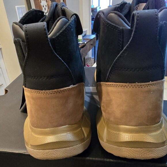 MENS OAKLEY COYOTE MID ZIP BOOT Black / Tan FOF100348-9RE Men's Size 12 NEW - Picture 6 of 13